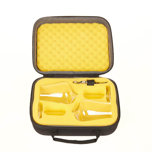 Meavin Case Traveller Gold - gelb - 2 Gabriel Gläser Gold