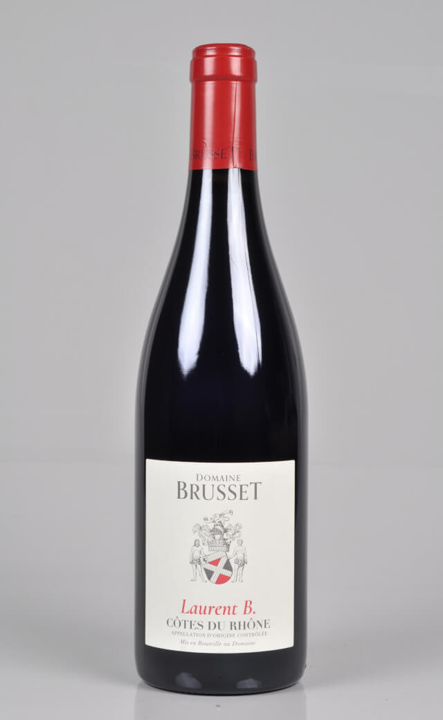 Brusset 2022 Laurent B. rouge,  AOC Côtes du Rhône